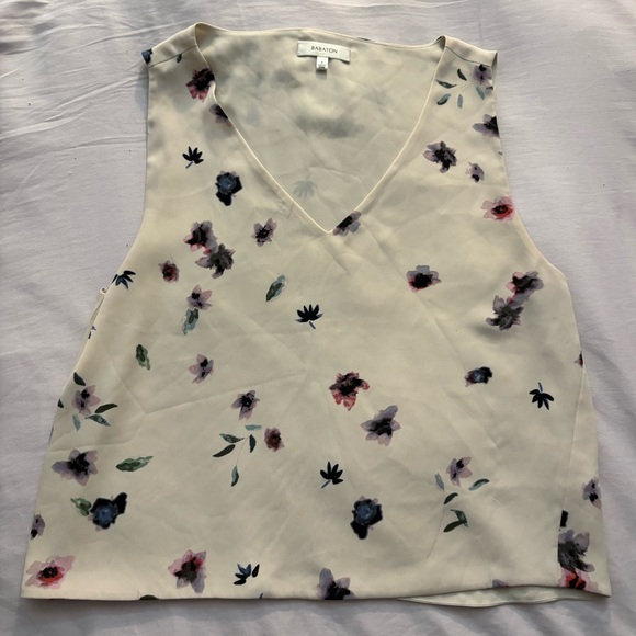 Babaton Floral V Neck Tank- Aritzia - Picture 1 of 3